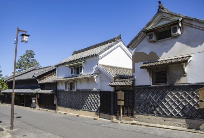 有松の町並み