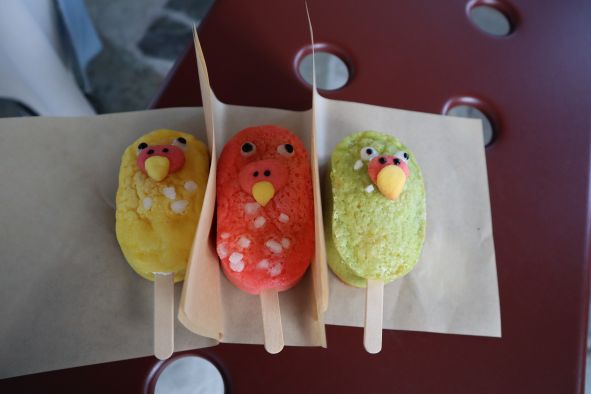 「インコパン」3種