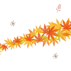 もみじのイラスト