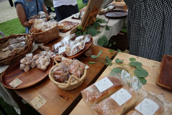 2025年5月24日の「パンと珈琲」の時の「おおまた公園」の様子