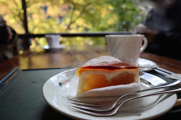 コーヒーとりんごのシブースト