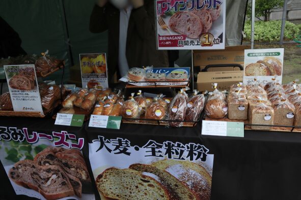 「まめぱん」のおいしそうなパンの数々