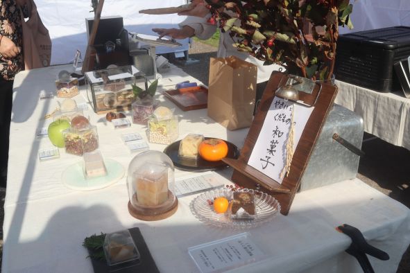 「かくの菓」：tea festival CHAKOBA 2025の時の様子