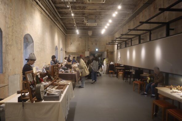 半田赤レンガ建物で開催された「tea festival CHAKOBA 2025」の時の様子